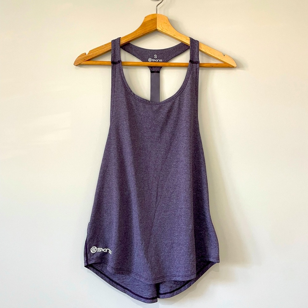 Skins racer back tank top